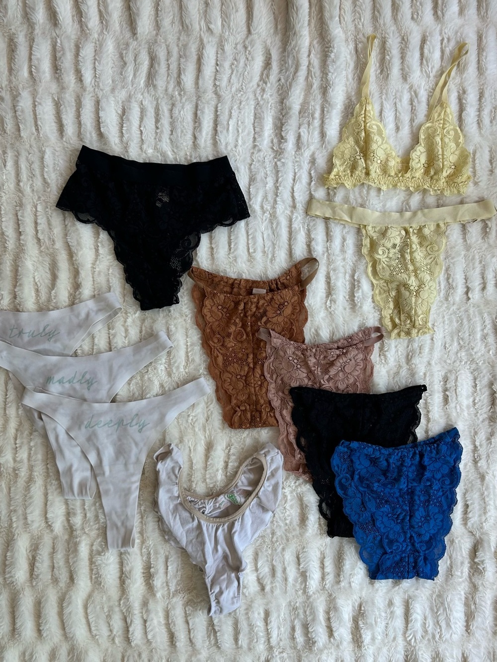 We Are HAH Panties and Bra Bundle